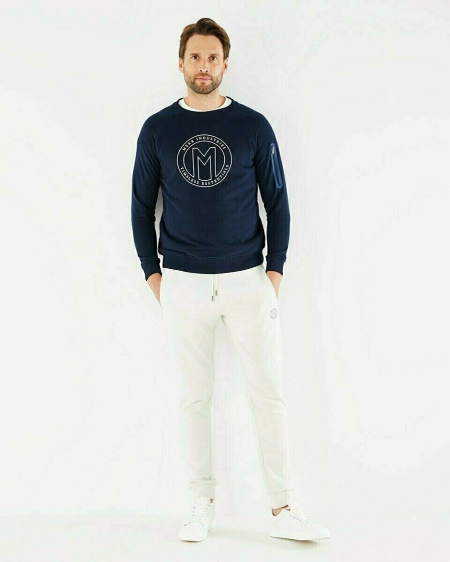 Mexx Crewneck sweater Navy Niebieskie | UYHZC1489