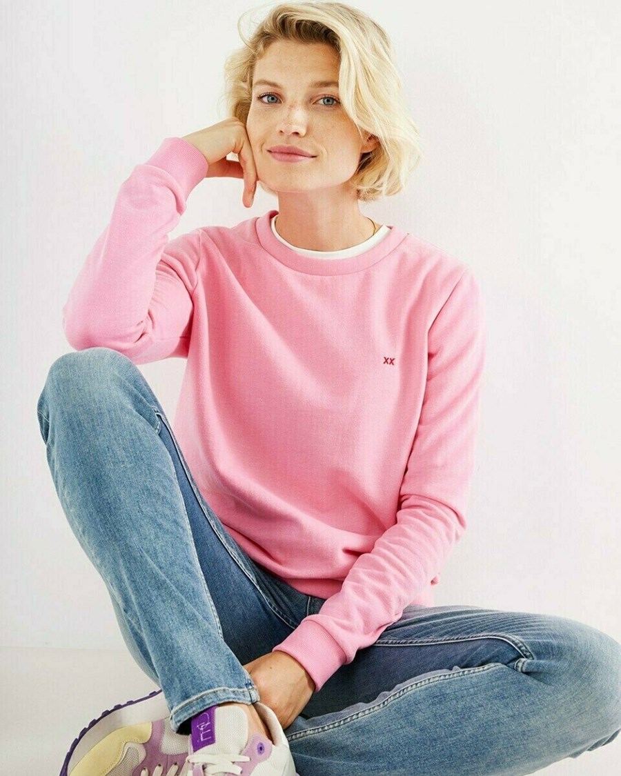 Mexx Crewneck sweater Pink Różowe | BVWZE0396