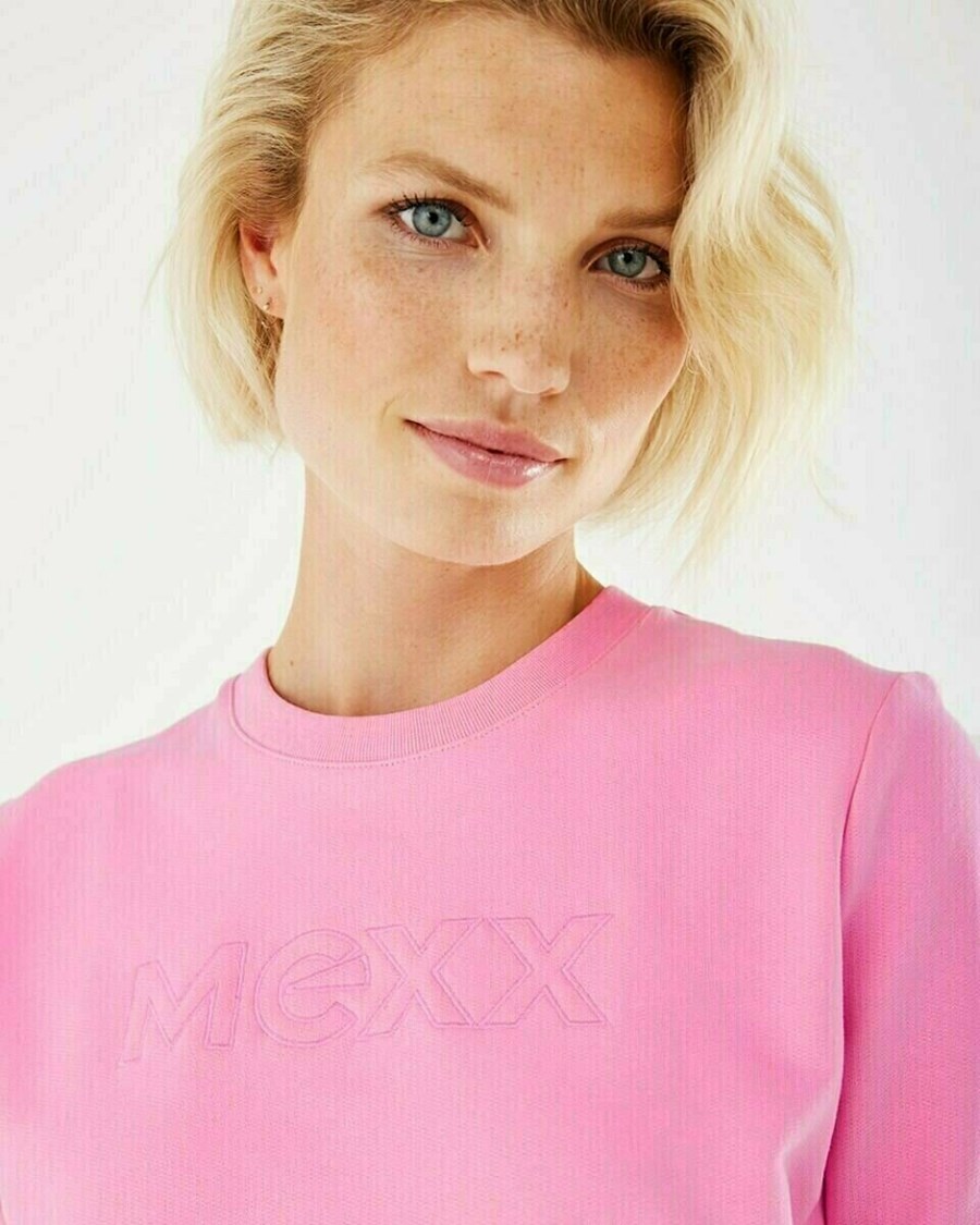 Mexx Crewneck sweater Pink Różowe | IEYMB0265