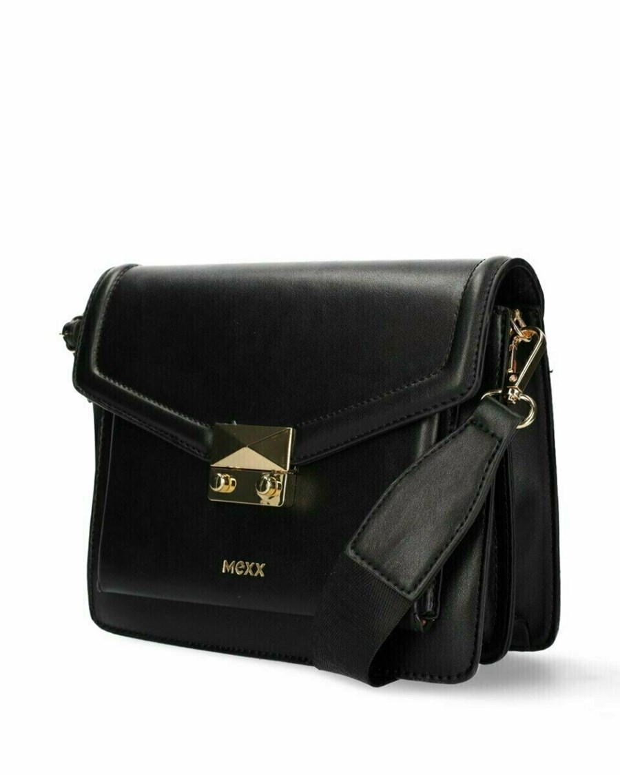 Mexx Crossbody bag Black Czarne | BUGXC0657