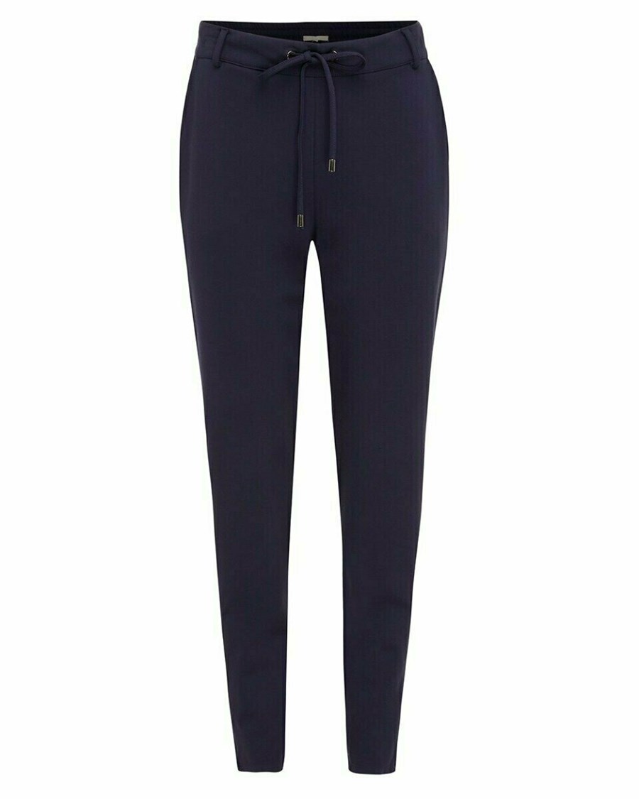 Mexx EVE Punta pants Navy Niebieskie | YNLFO8462