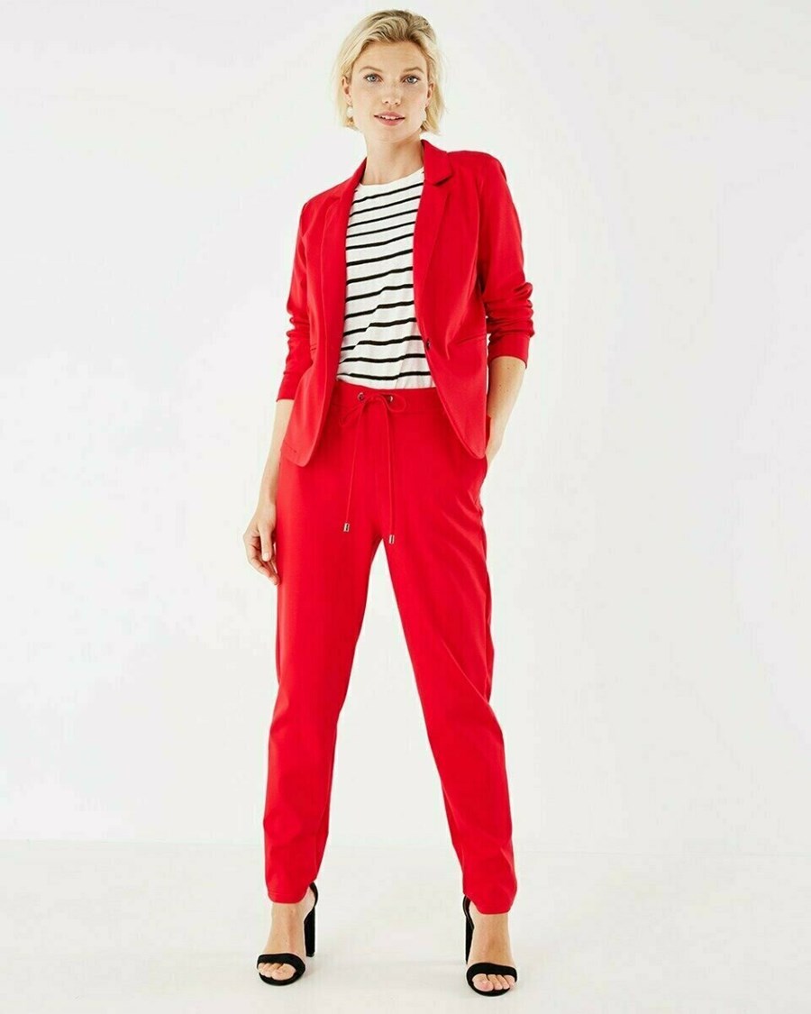 Mexx EVE Punta pants Red Czerwone | CTFAY5148