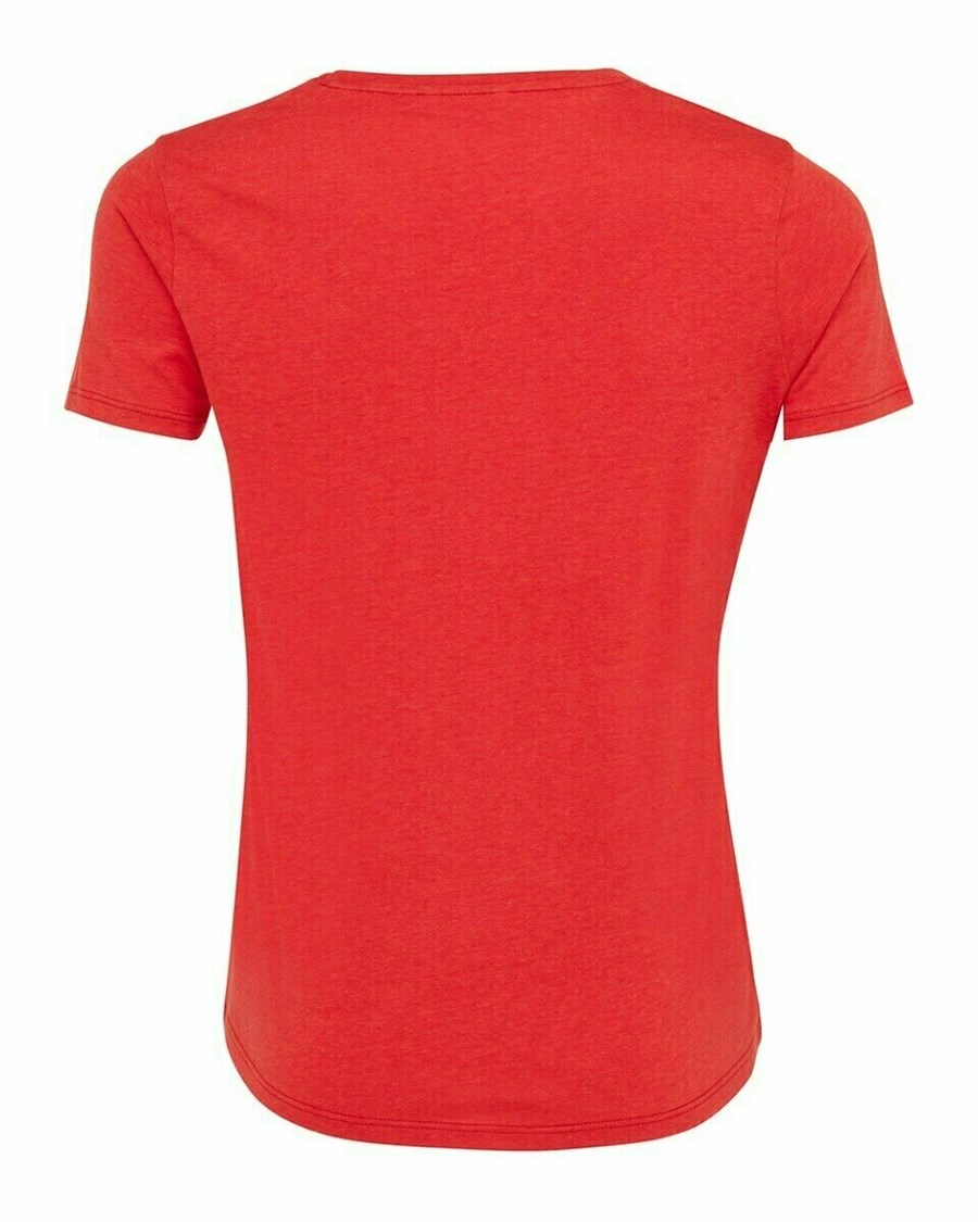 Mexx FEMMIE Basic tee Red Czerwone | UWISY3682