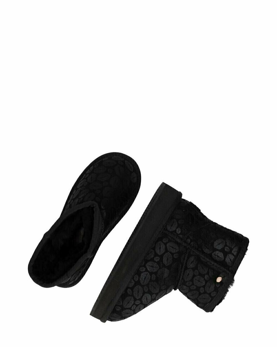 Mexx House shoe Bobby Jane Black/Black Czarne | AUKJZ3604