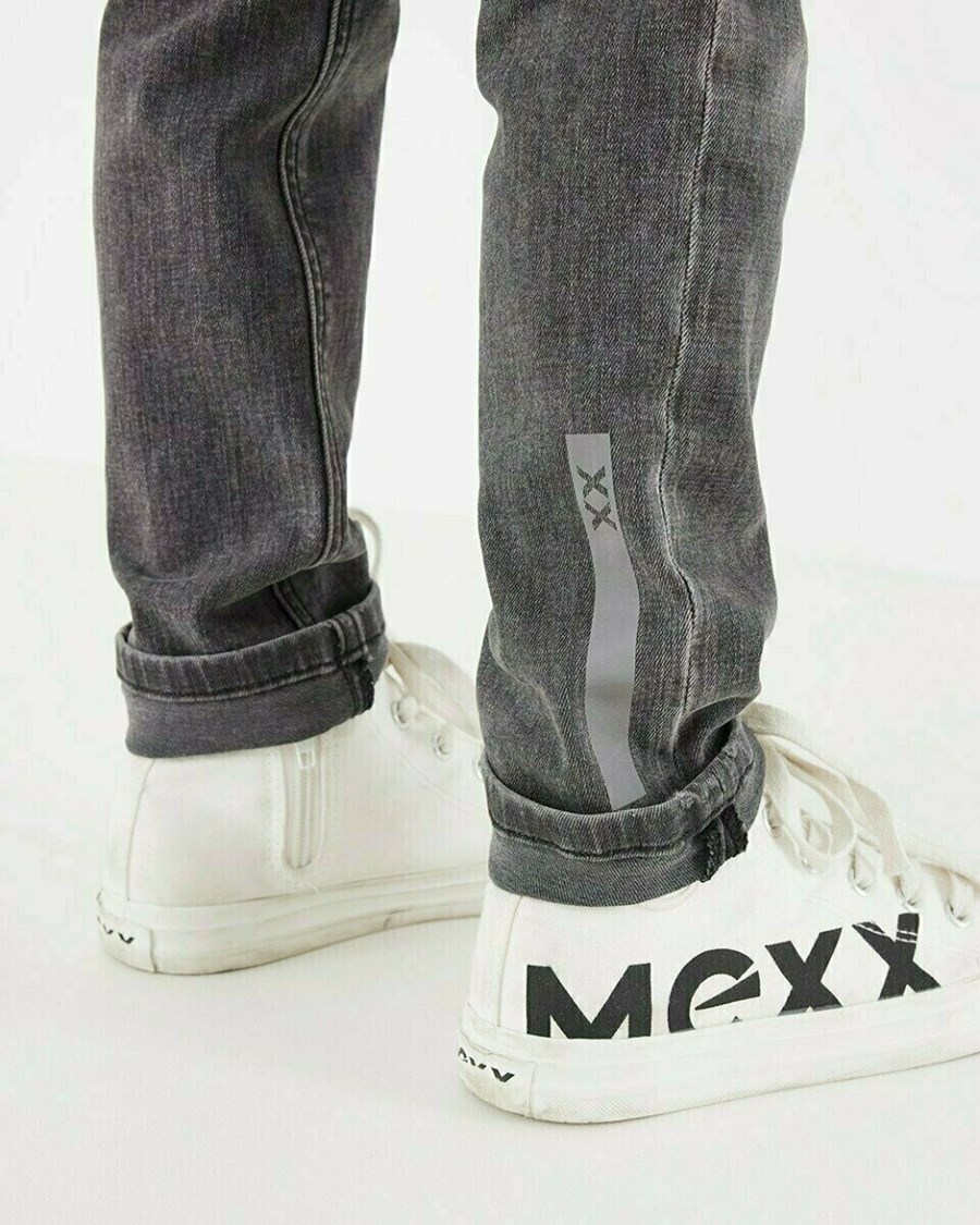 Mexx JESS Slim fit Denim Smoke Szare | VOQFJ1306