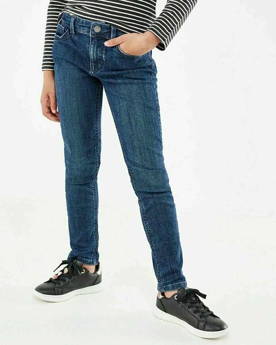 Mexx JUNO Slim fit Denim Dark Blue Niebieskie | BTVZE4780