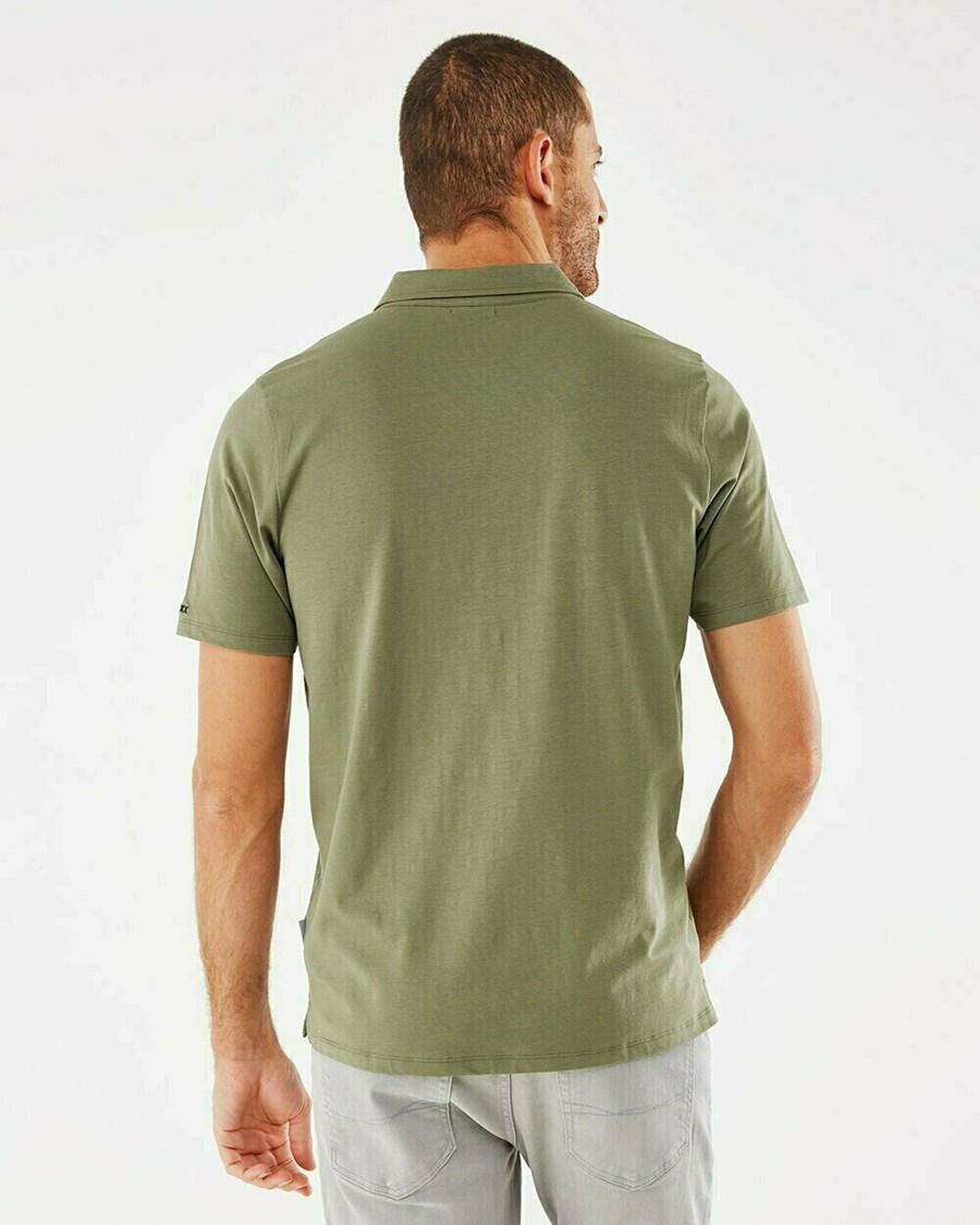 Mexx Jersey polo Army Green Zielone | KYZTQ0398