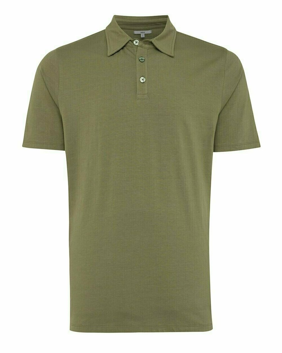 Mexx Jersey polo Army Green Zielone | RJQUT5718