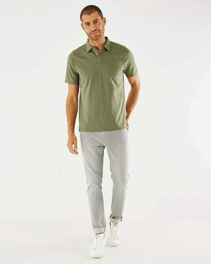 Mexx Jersey polo Army Green Zielone | RJQUT5718