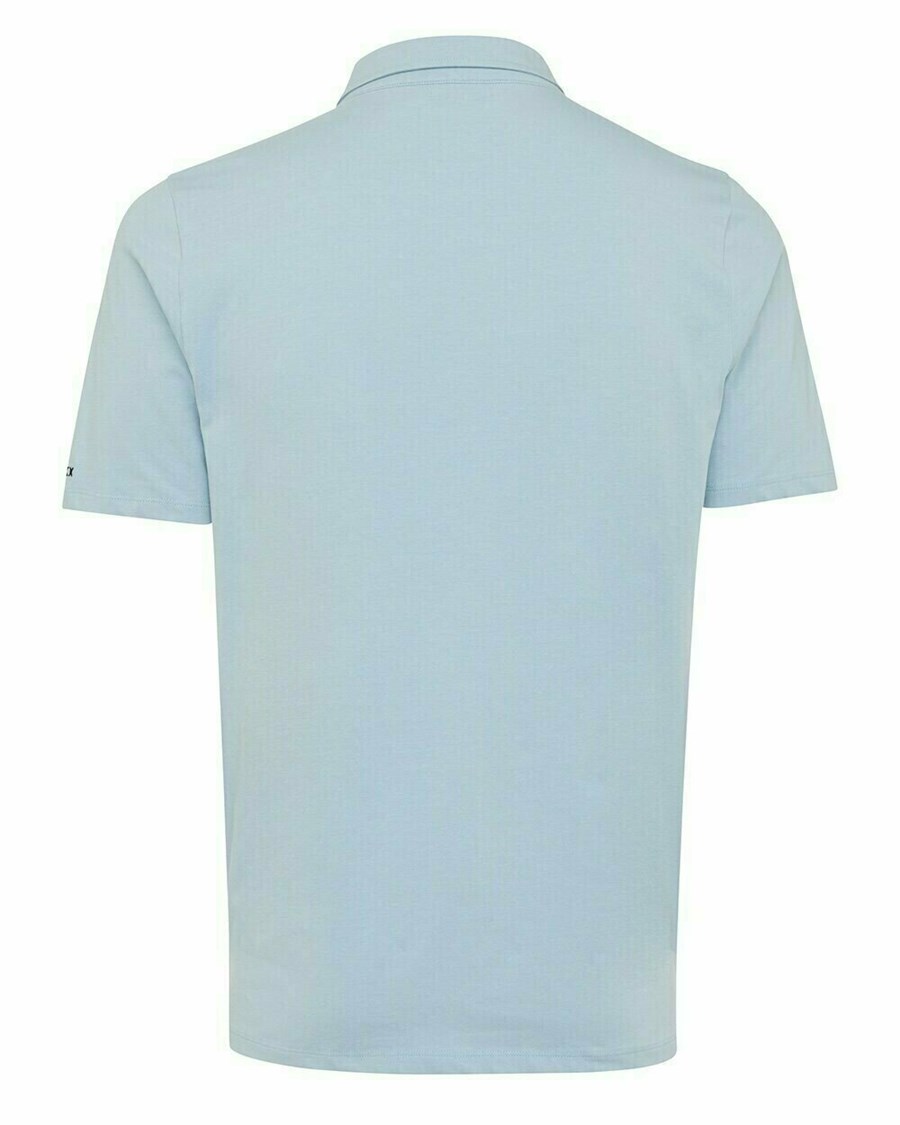 Mexx Jersey polo Light Blue Niebieskie | ELTHY9058