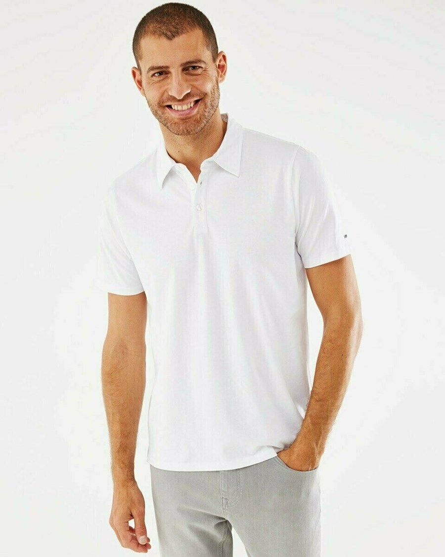 Mexx Jersey polo White Białe | CIAUV2841