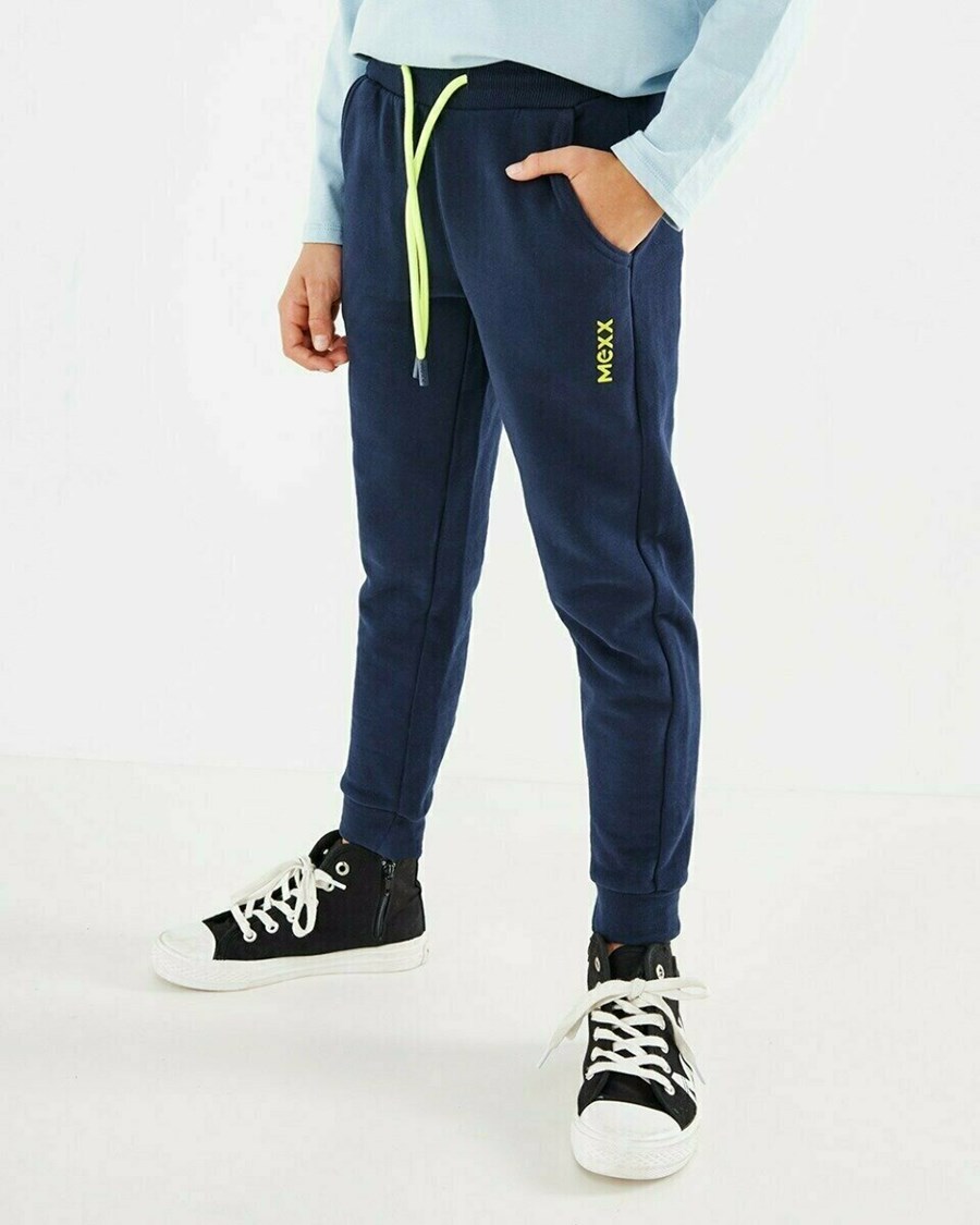 Mexx Joggers Navy Niebieskie | OWURF7908