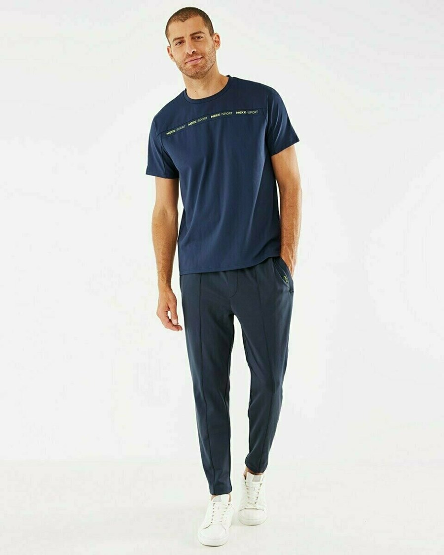 Mexx Joggings pants Navy Niebieskie | UYFPO8517