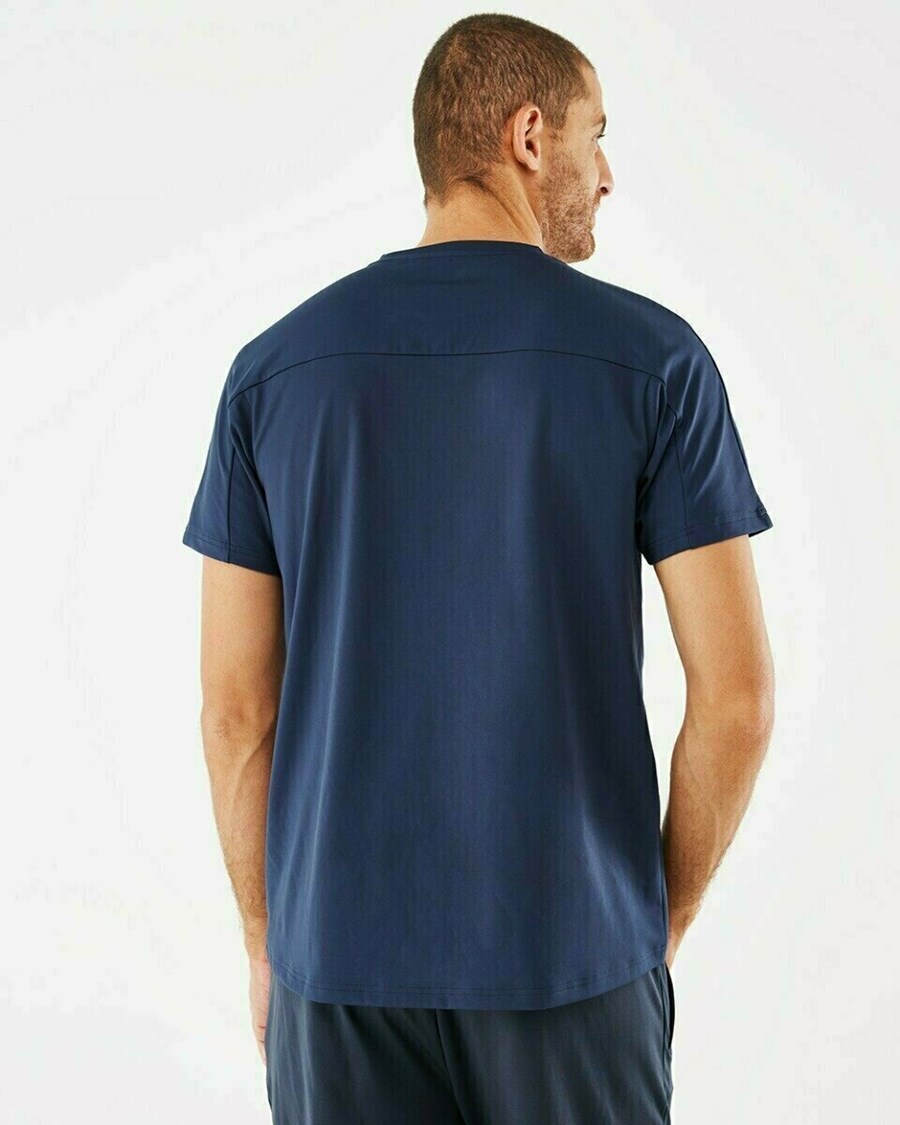 Mexx Krótkie Sleeve t-shirt Navy Niebieskie | DWYER7240