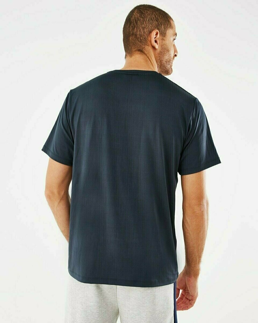 Mexx Krótkie Sleeve t-shirt with pocket Navy Niebieskie | TMGCQ5230