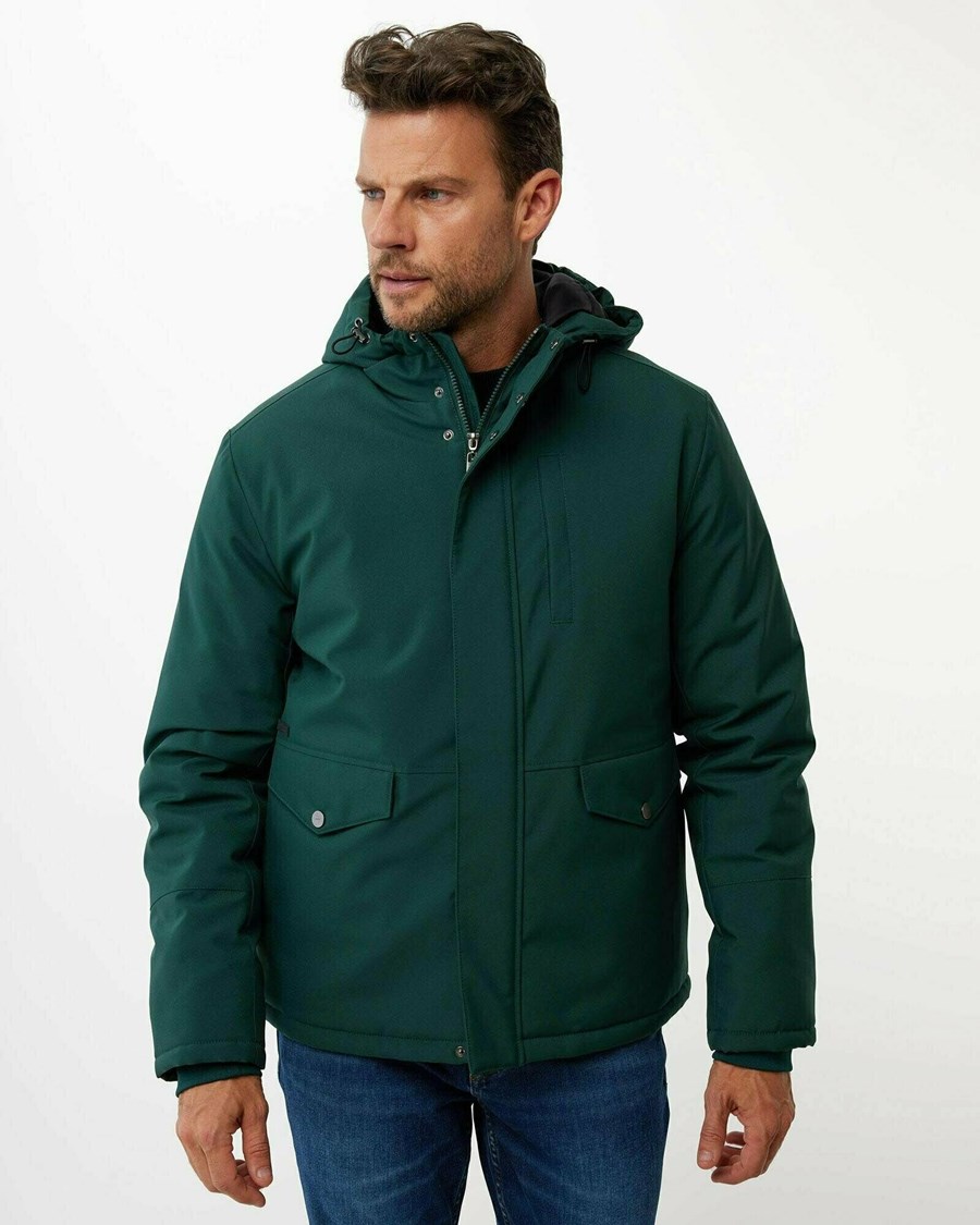 Mexx Krótkie jacket Dark Green Zielone | WRUTE3850