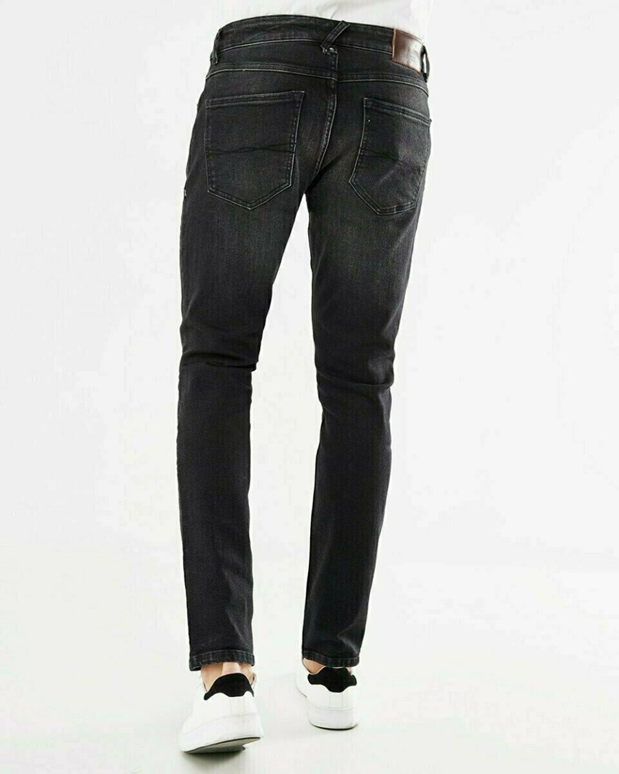 Mexx LOGAN Denim Jeans Black Used Czarne | GPZLK4795