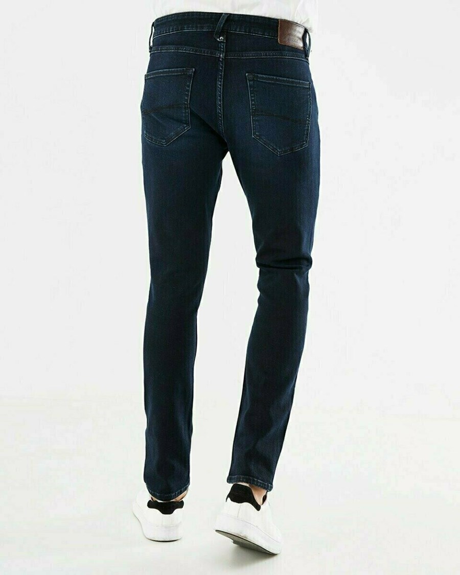 Mexx LOGAN Denim Jeans Blue/Black Czarne | CHUYP4135