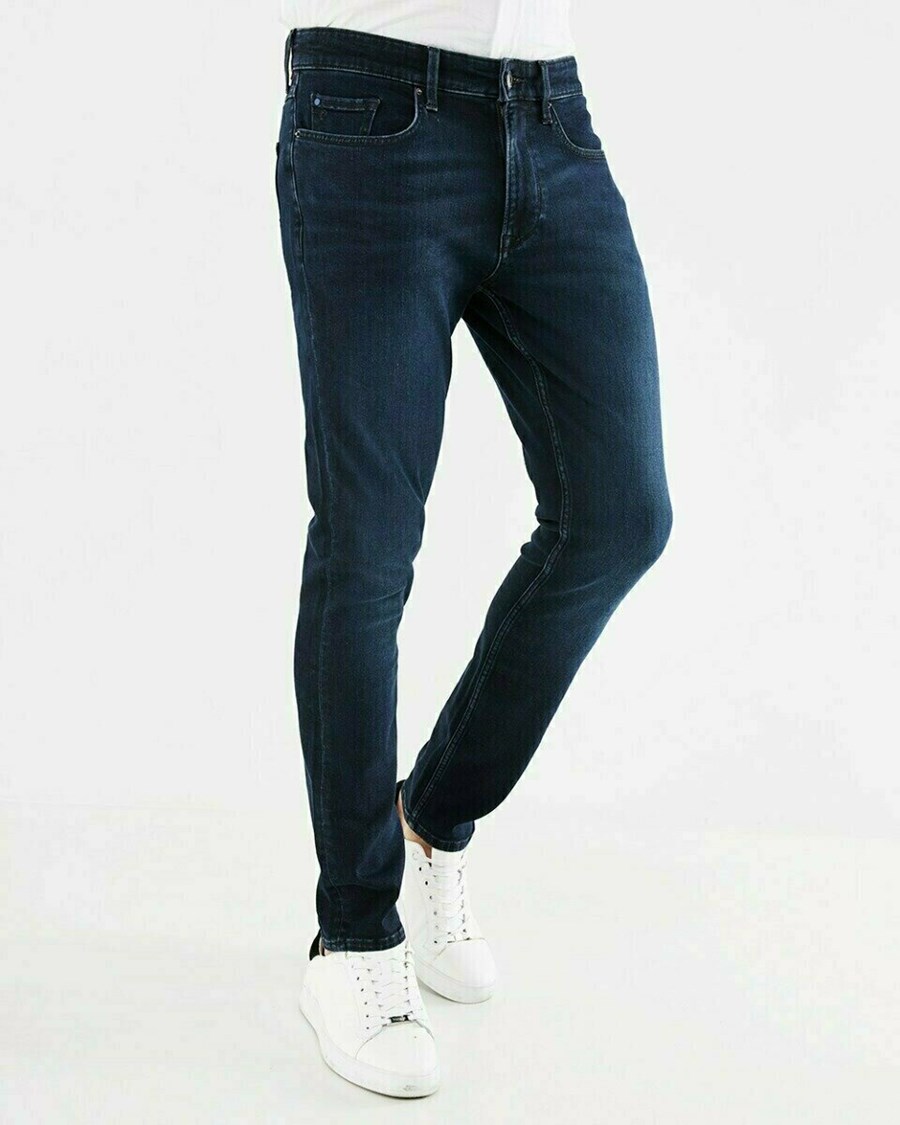 Mexx LOGAN Denim Jeans Blue/Black Czarne | CHUYP4135