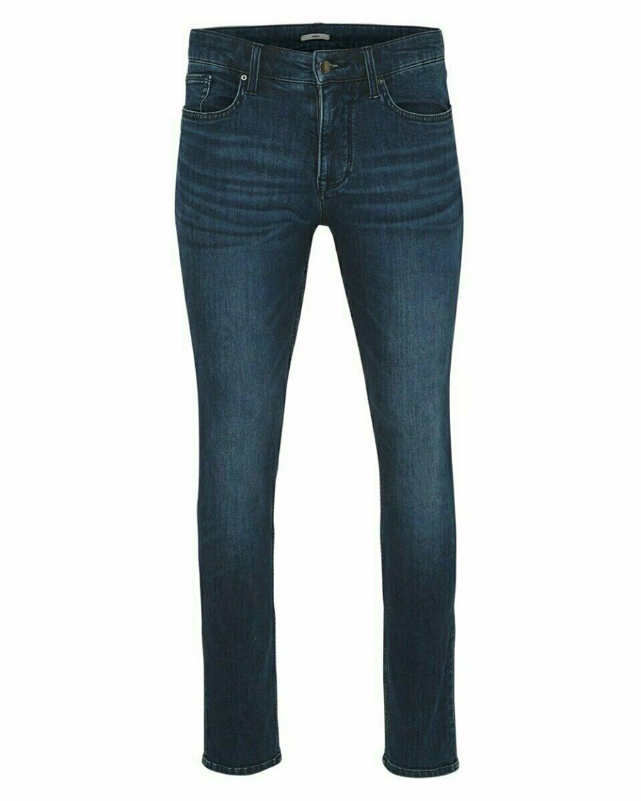 Mexx LOGAN Denim Jeans Dark Used Niebieskie | IBNDM0854