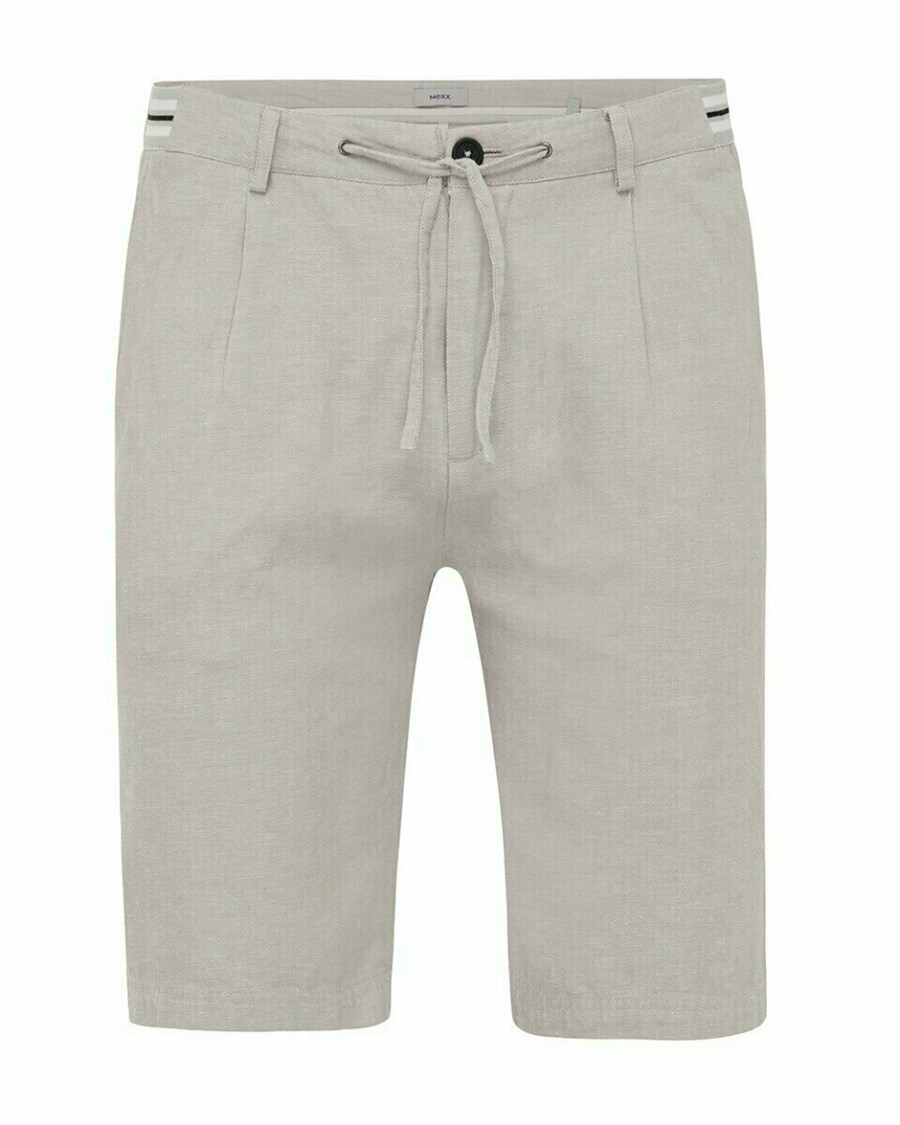 Mexx Linen short Sand Beżowe | DVJKY6741