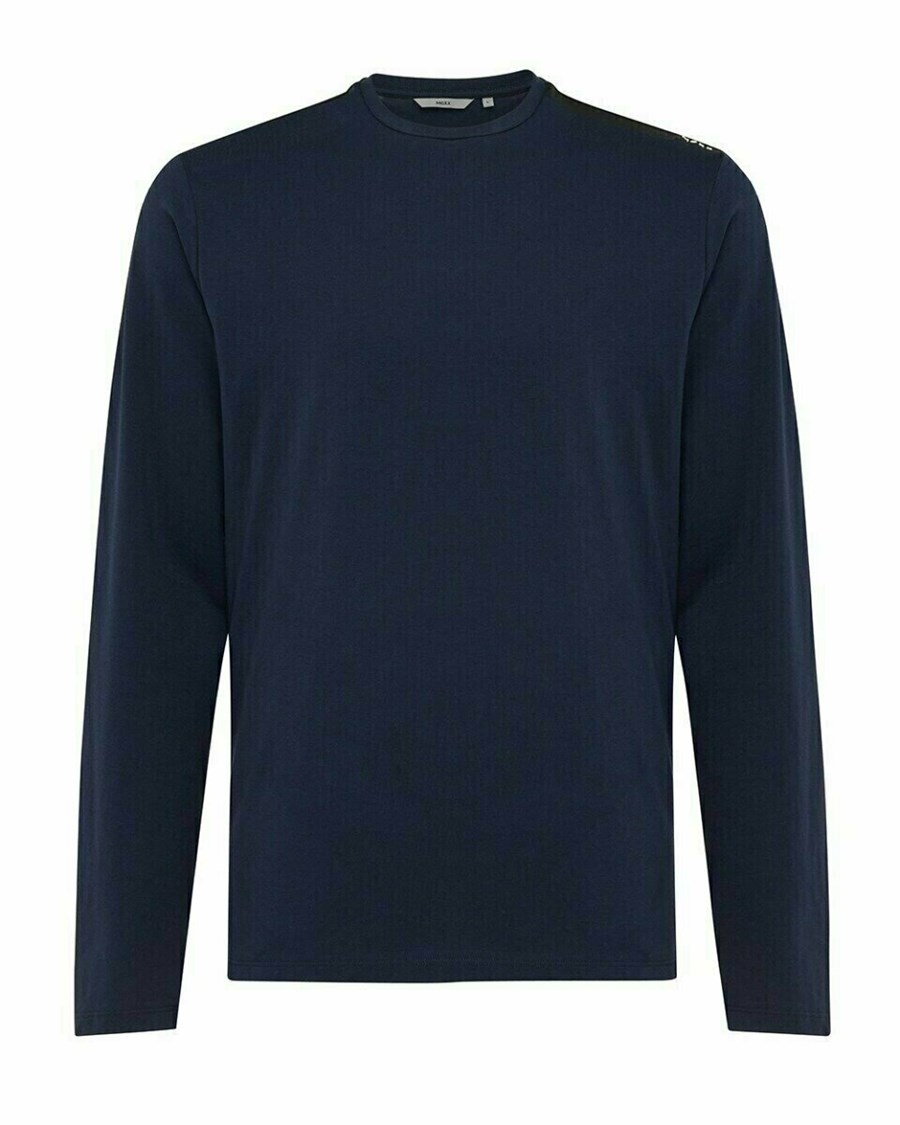 Mexx Long Sleeve t-shirt Navy Niebieskie | ZYBWN9327