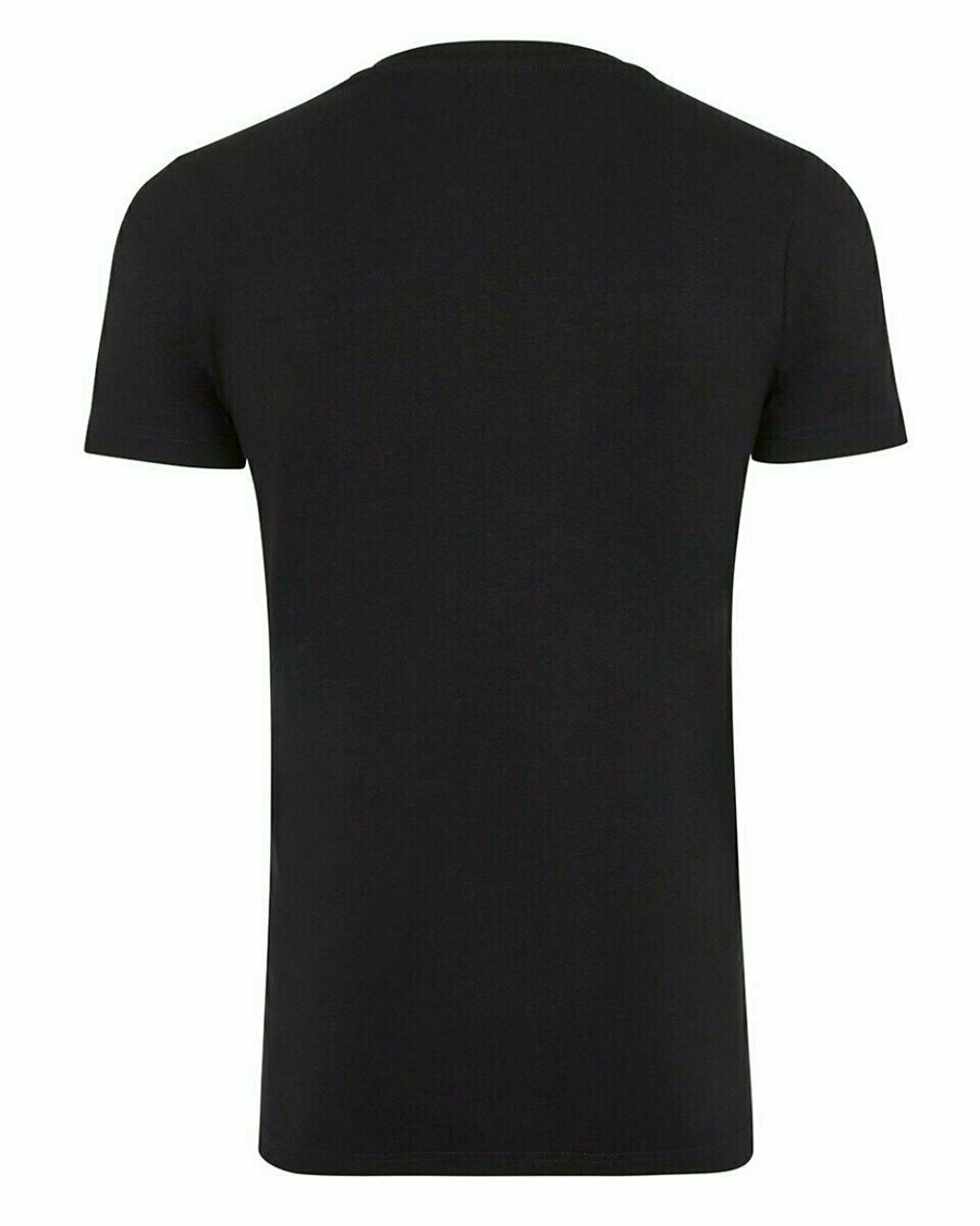 Mexx Men T-Shirt Round-Neck Navy Niebieskie | NHYKJ0374