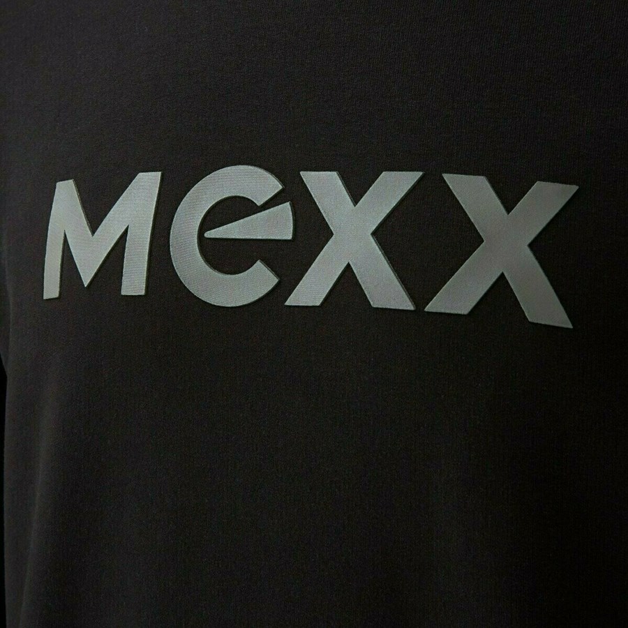 Mexx Mexx Men Swetry with HD print Black Czarne | AXOTD3291