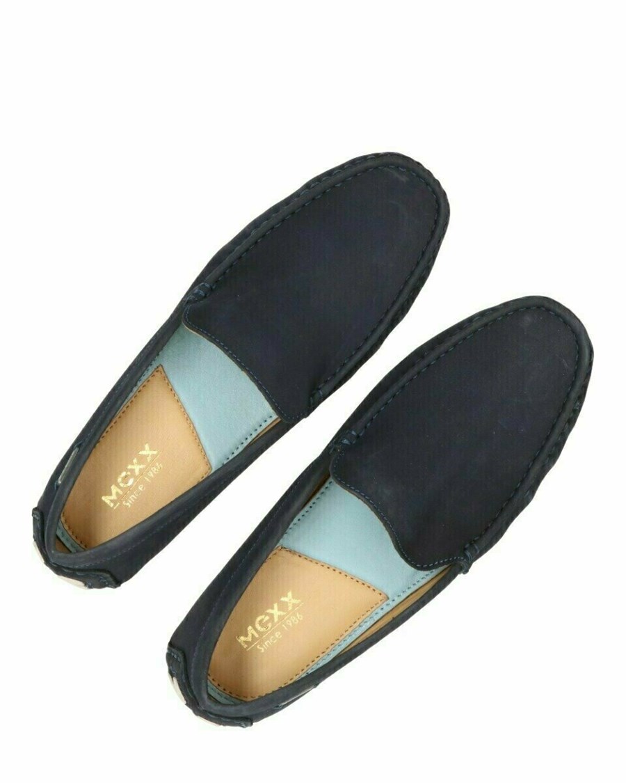 Mexx Moccassin Gabe Navy Niebieskie | TRLUK4098