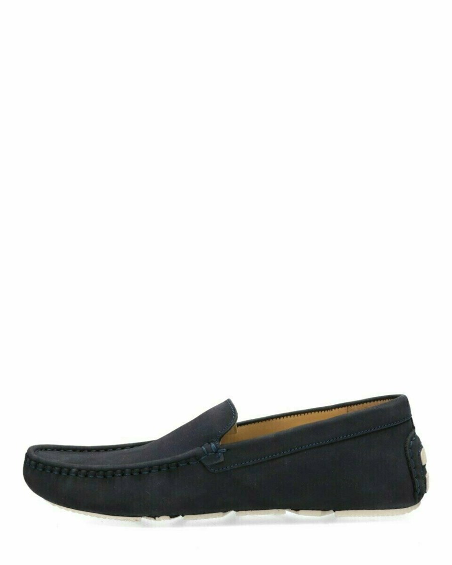 Mexx Moccassin Gabe Navy Niebieskie | TRLUK4098