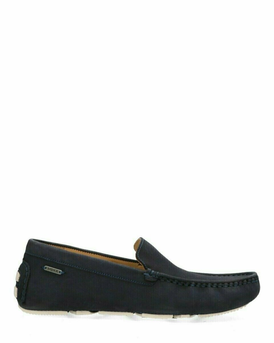 Mexx Moccassin Gabe Navy Niebieskie | TRLUK4098