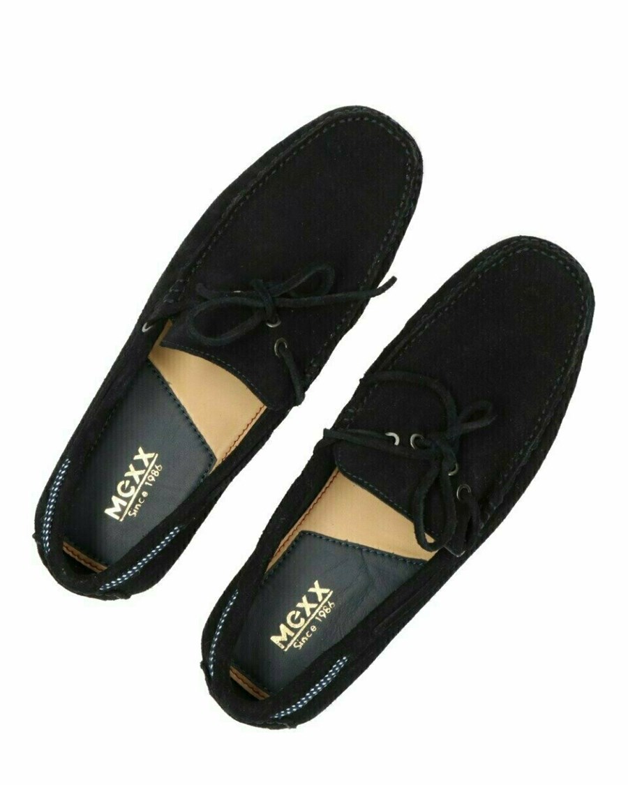 Mexx Moccassin Jensen Navy Niebieskie | IQFKM2061