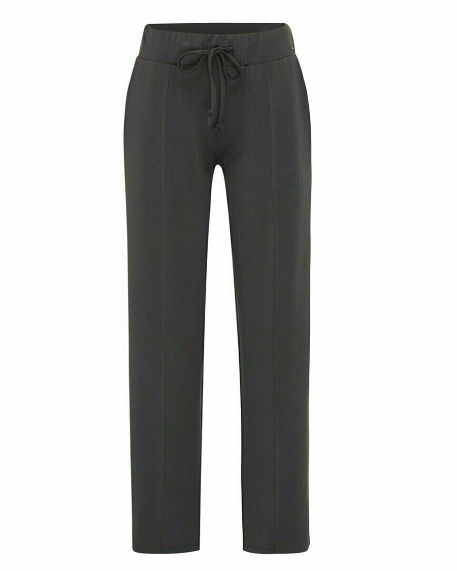 Mexx Modal wide leg pants Dark Grey Szare | RQKHD8329