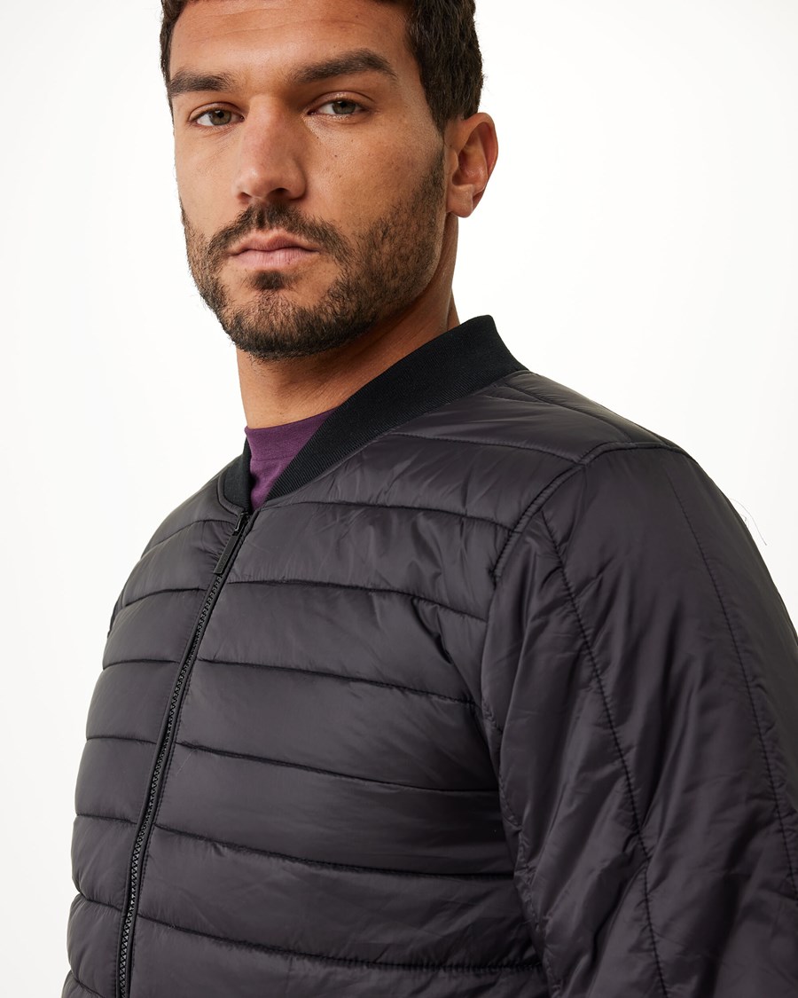 Mexx Nylon bomber Black Czarne | SJQLA0362