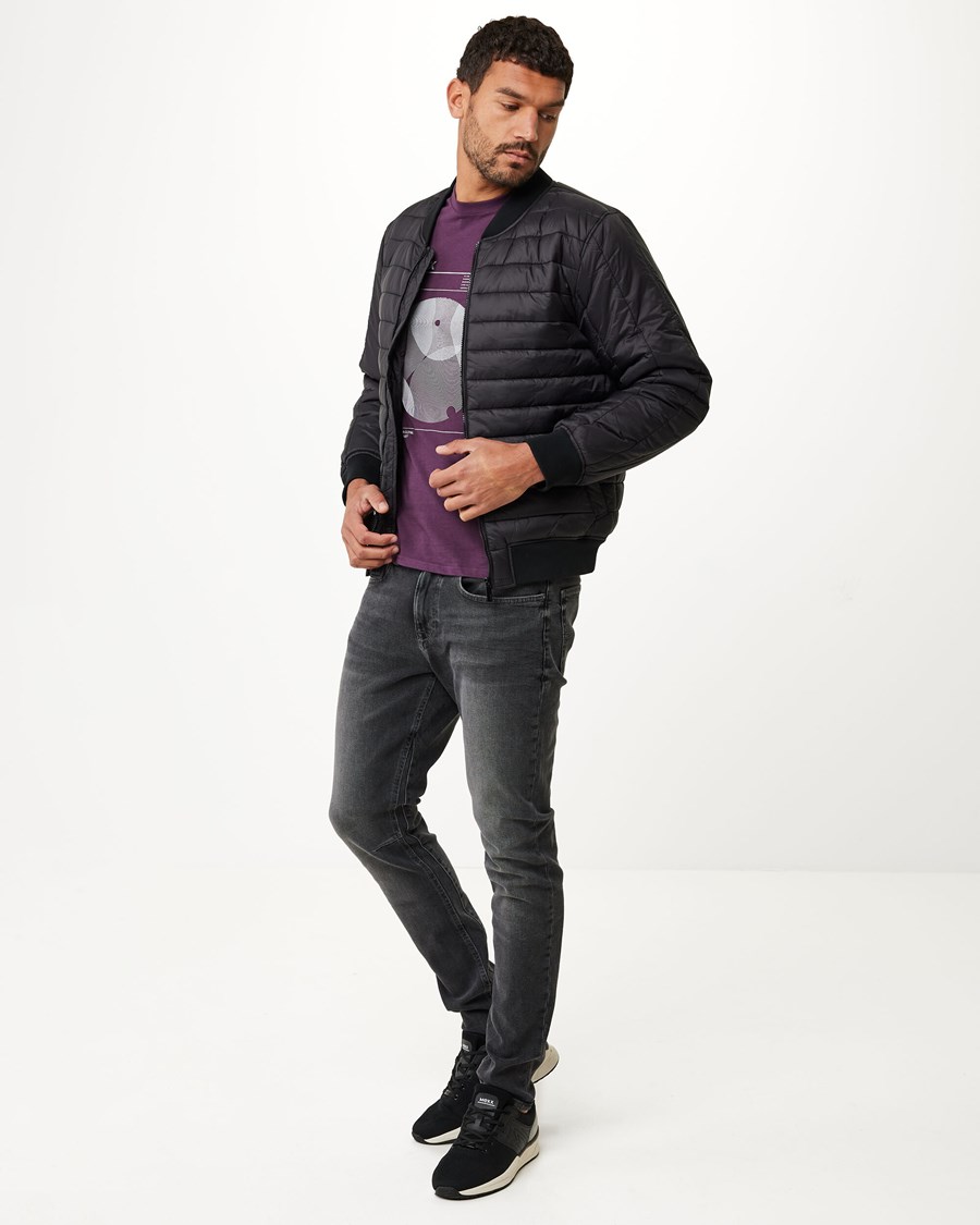 Mexx Nylon bomber Black Czarne | SJQLA0362