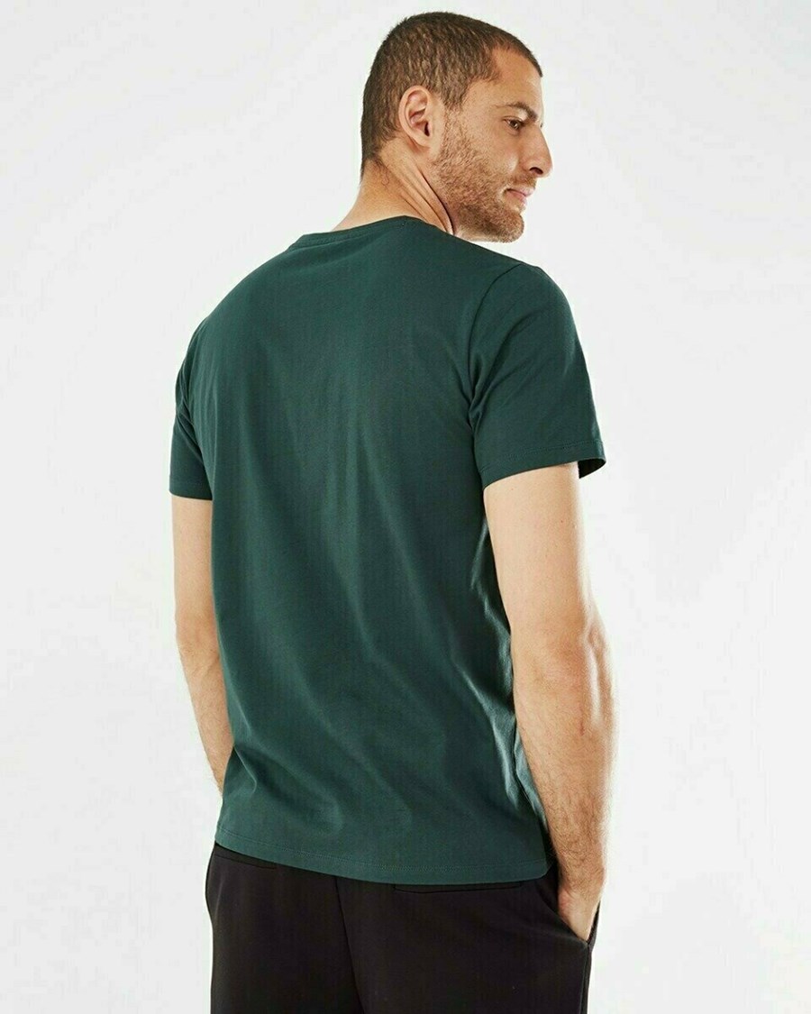 Mexx OLIVER T-Shirt SS Dark Green Zielone | XLGNO7836