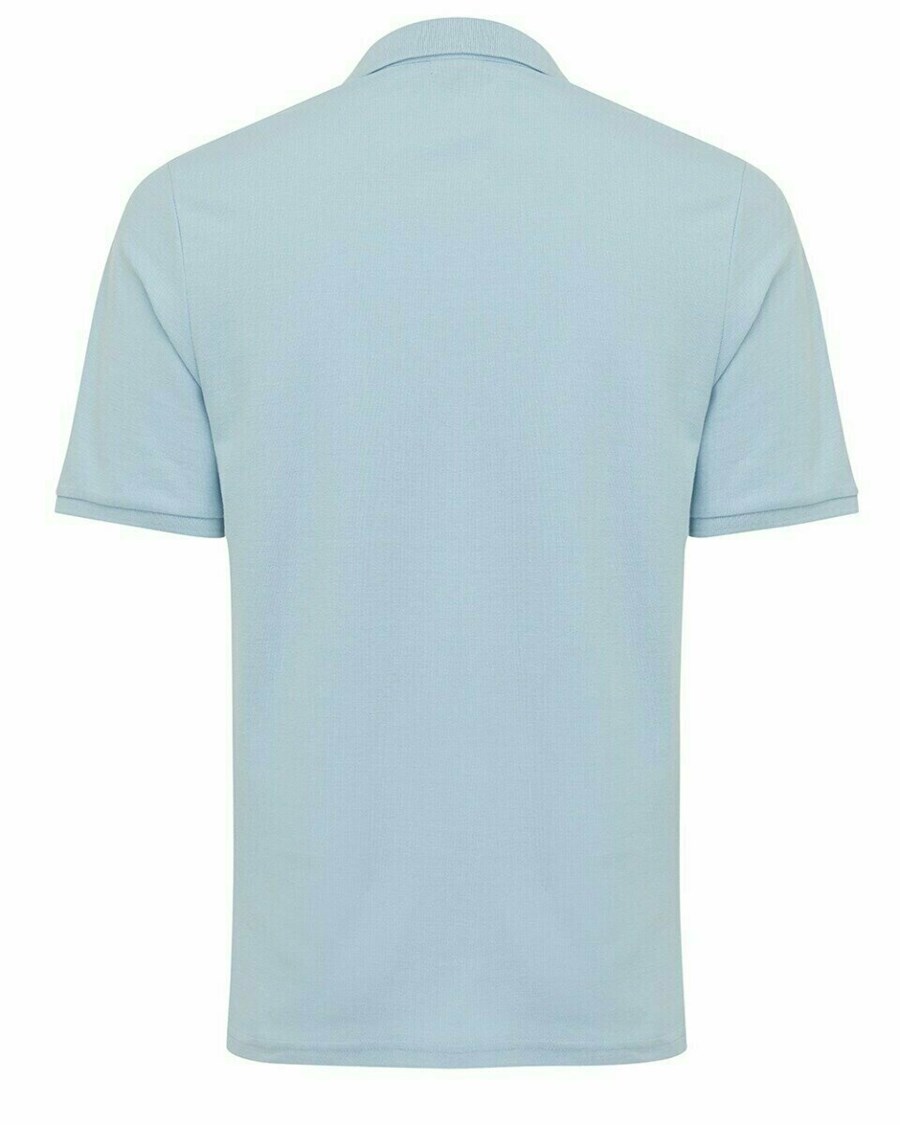 Mexx Pique polo Light Blue Niebieskie | JGUDB6045