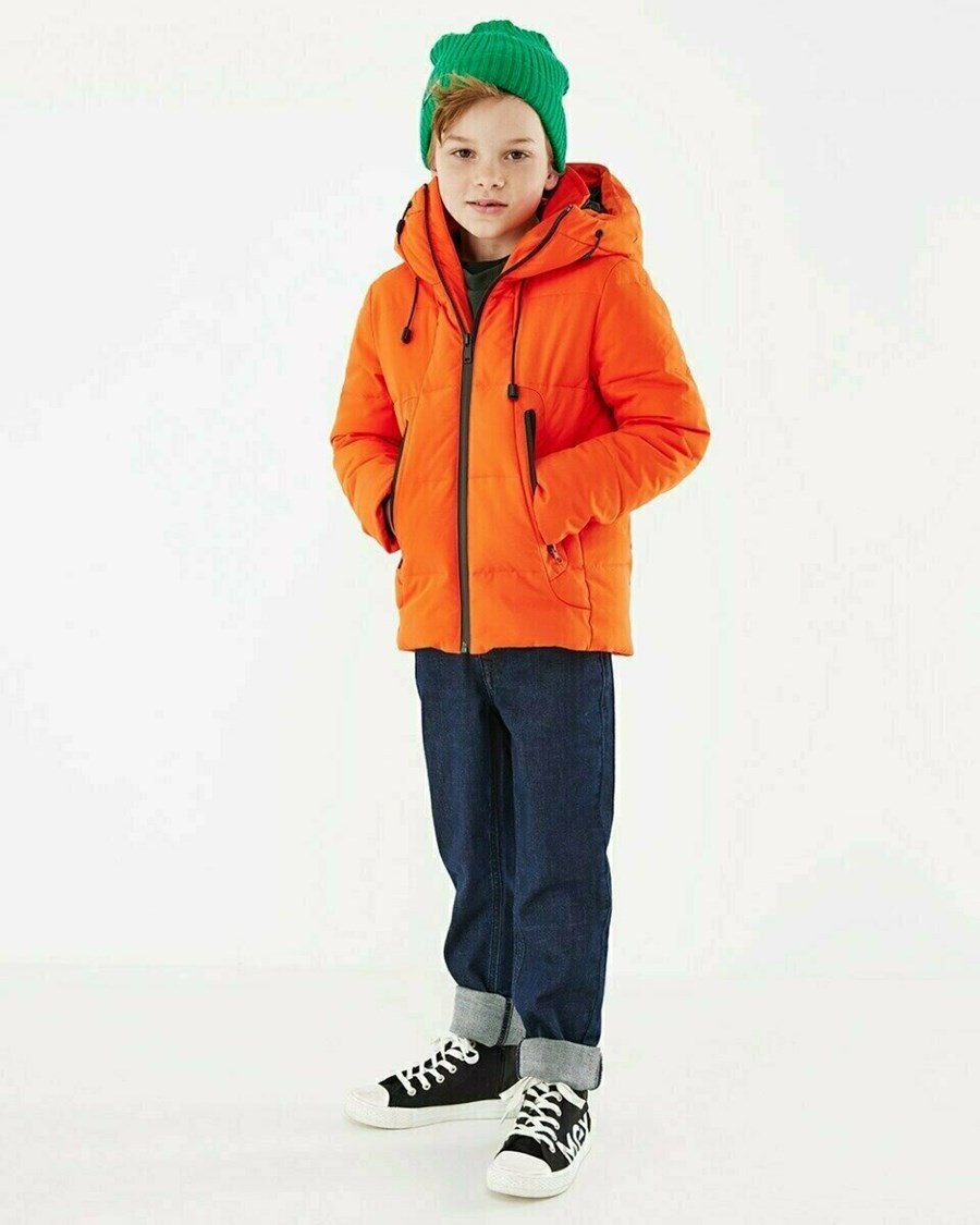 Mexx Puffer Orange Pomarańczowe | KWVAE7349