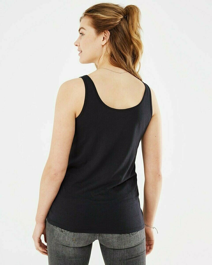 Mexx ROOS Tanktop Black Czarne | ICYQT2438