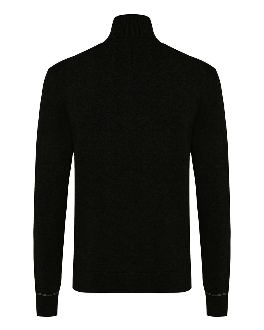 Mexx Roll neck sweater Black Czarne | IUTOF0248