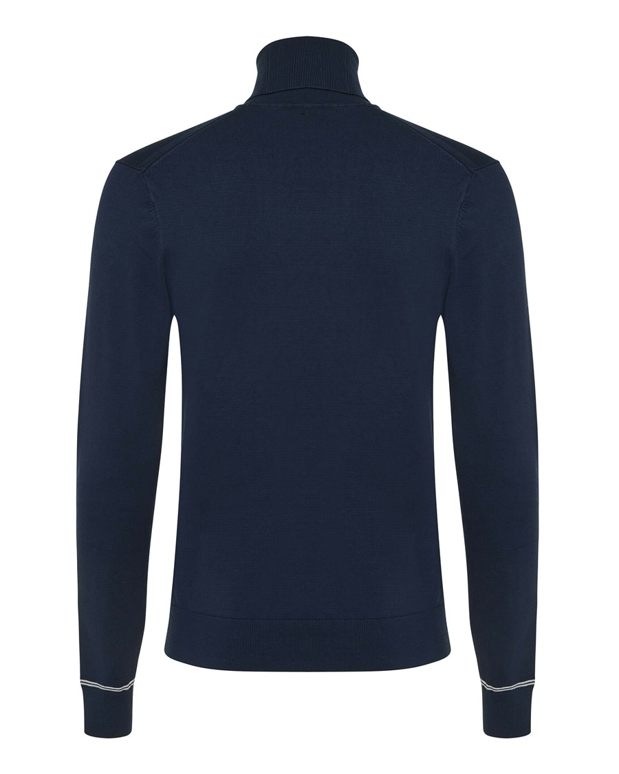 Mexx Roll neck sweater Navy Niebieskie | SITOR8203