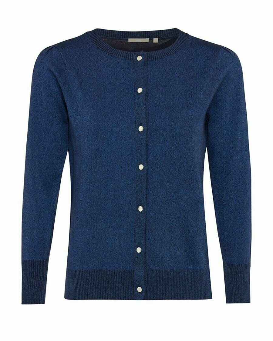 Mexx Round neck cardigan Navy Niebieskie | LRJBM8915