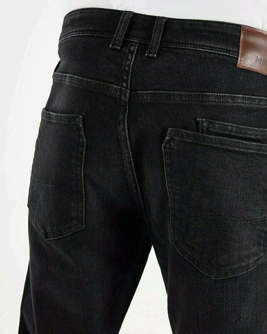 Mexx STEVE Denim Jeans Black/Black Czarne | VJYKM6927