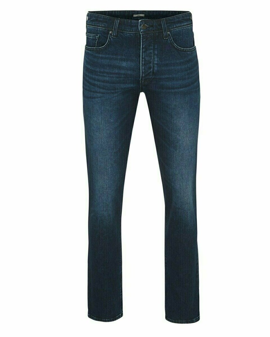 Mexx STEVE Denim Jeans Dark Used Niebieskie | IDHWA3024