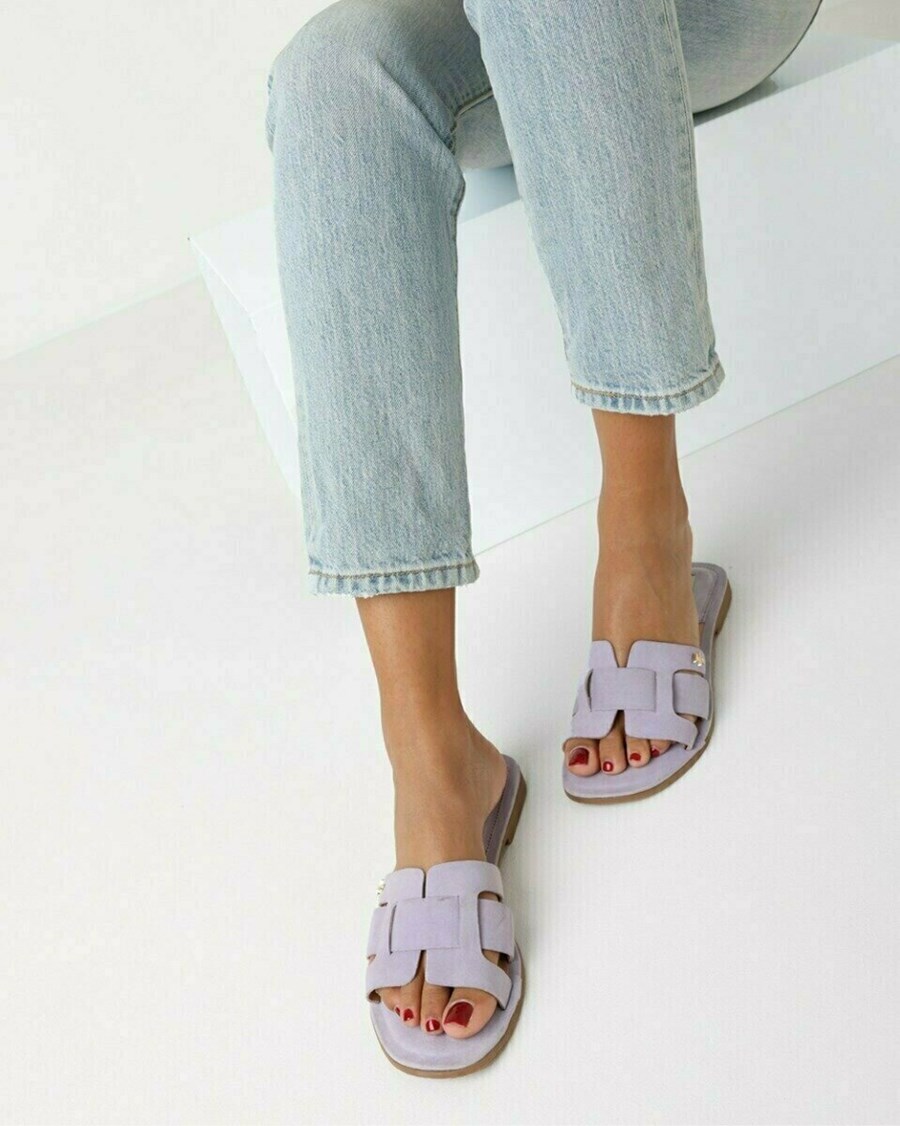 Mexx Sandal Jacey Lilac Fioletowe | FJUCW3571