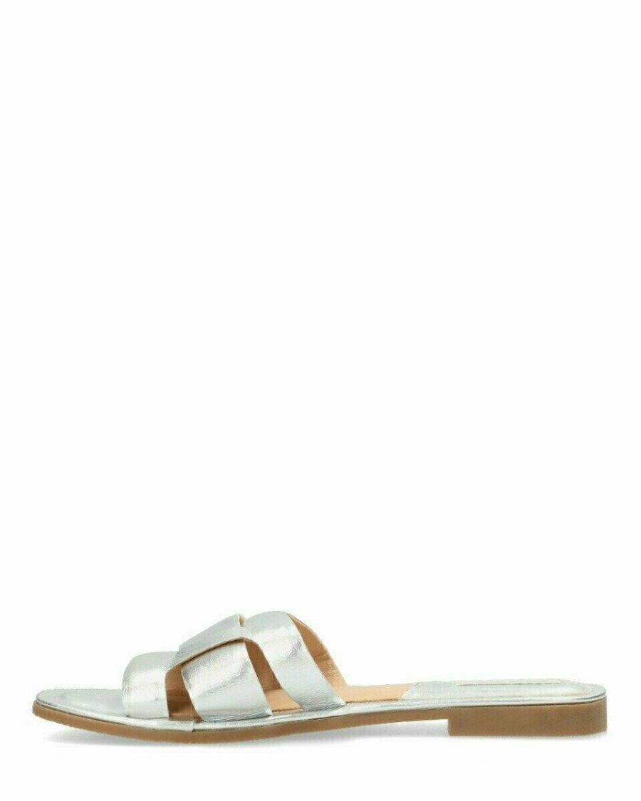 Mexx Sandal Jacey Silver Srebrne | AJHTB3902