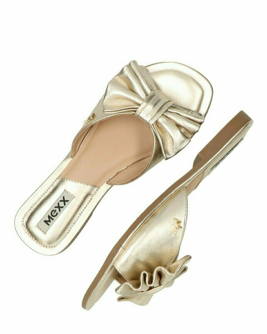 Mexx Sandal Jelo Gold Złote | KZITH5890