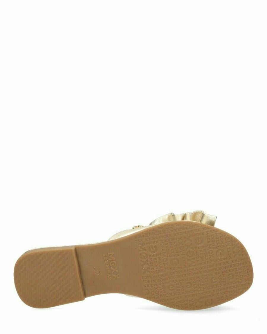 Mexx Sandal Jelo Gold Złote | KZITH5890