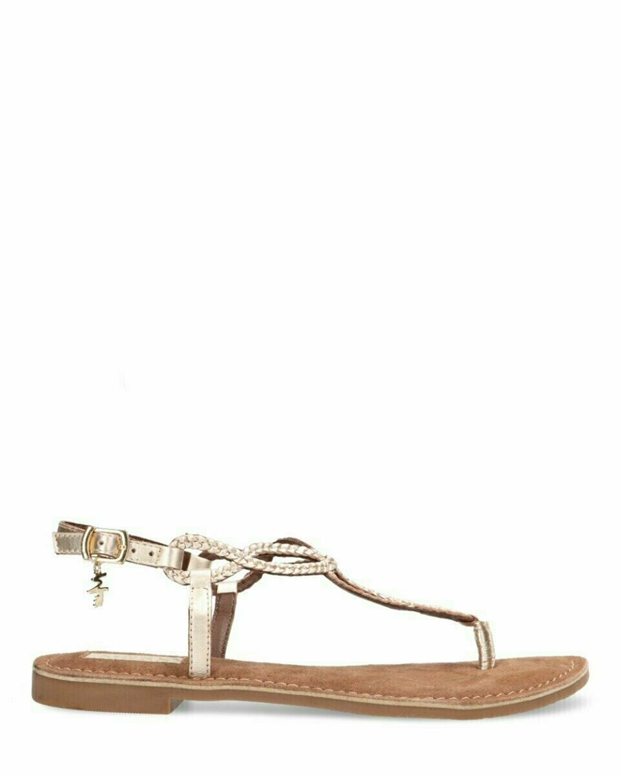 Mexx Sandal Jolene Gold Złote | FUIKD2591