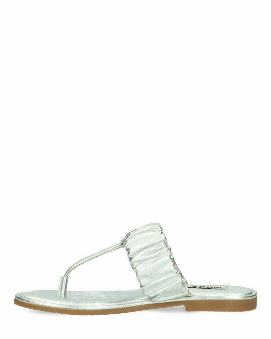 Mexx Sandal Joni Silver Srebrne | VRKCF8340